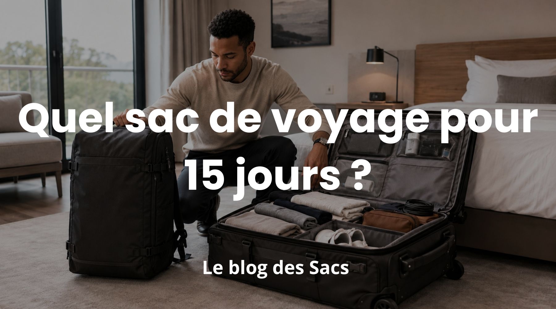 Quel sac de voyage pour 15 jours ? Image