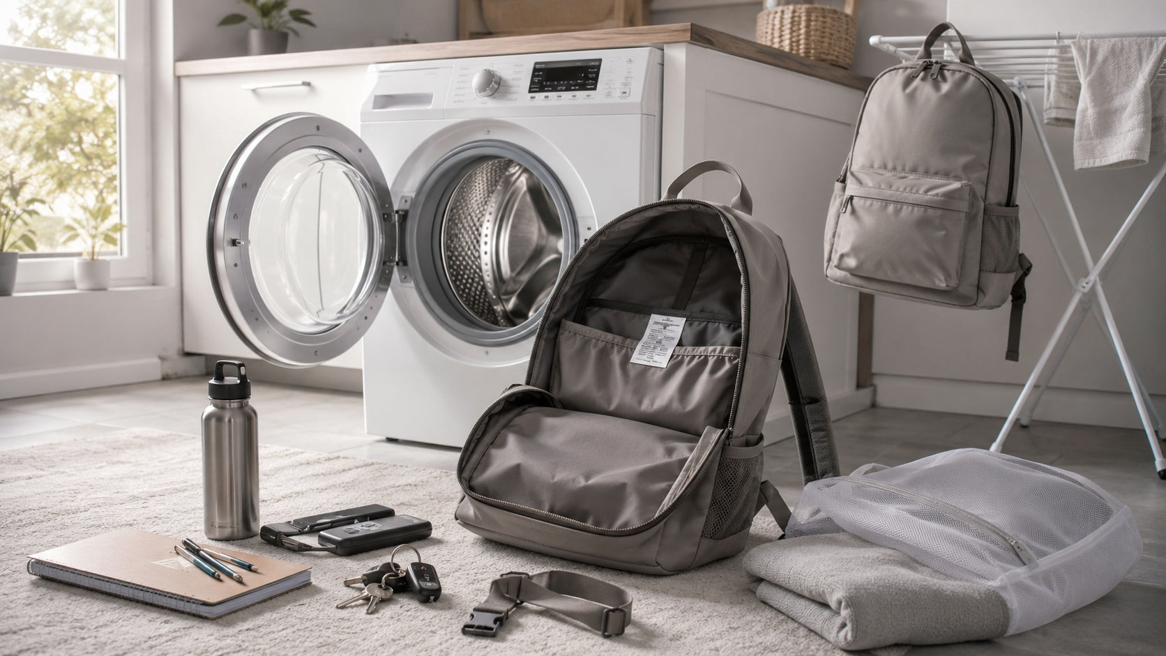 Peut on laver un sac à dos en machine ? Image