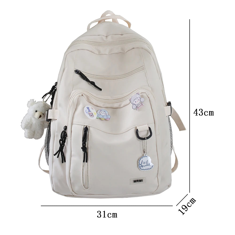 Cartable à Dos en Nylon Léger