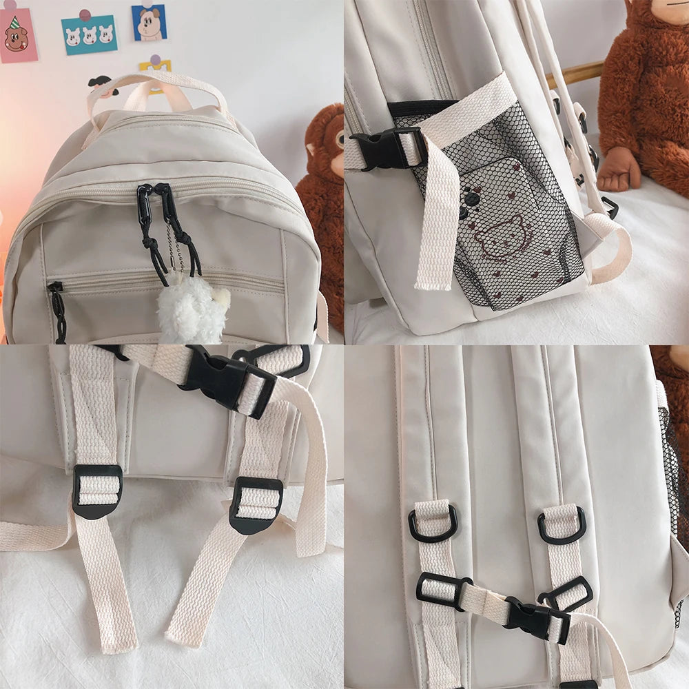 Cartable à Dos en Nylon Léger
