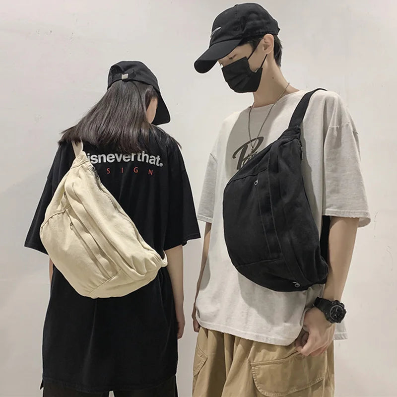 Grand Sac Banane en tissu