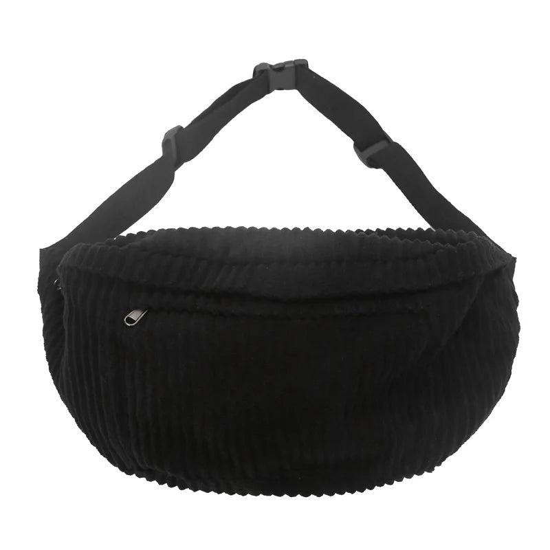 Grand Sac Banane velours côtelé