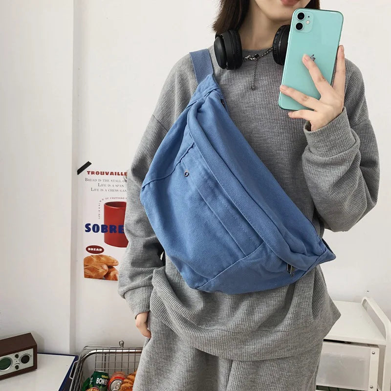 Grand Sac Banane en tissu