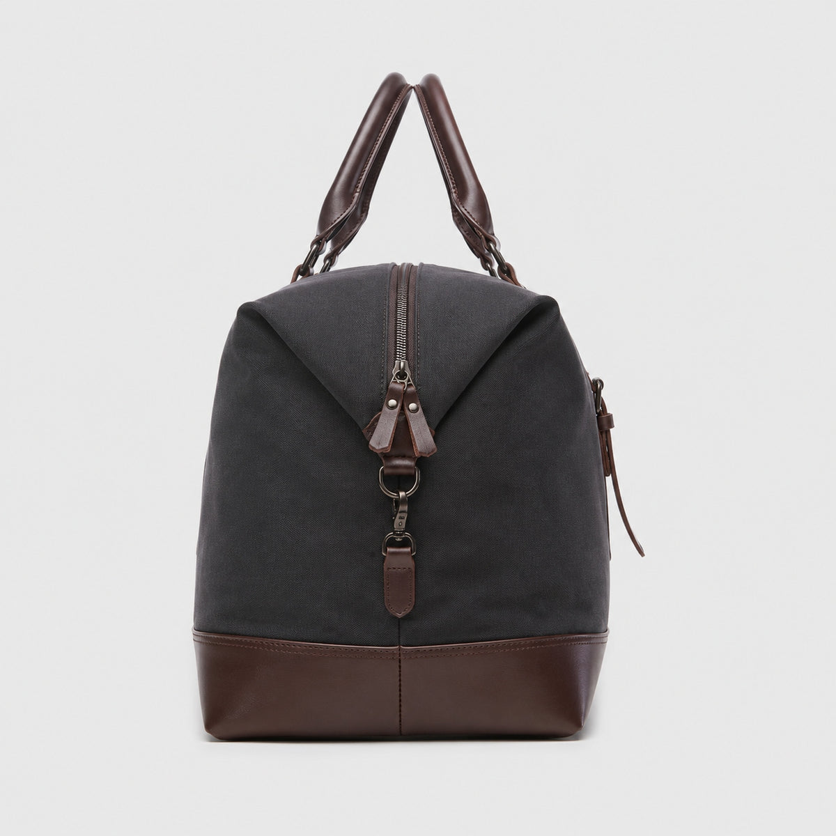 Sac de Voyage Canvas en Toile et Cuir véritable