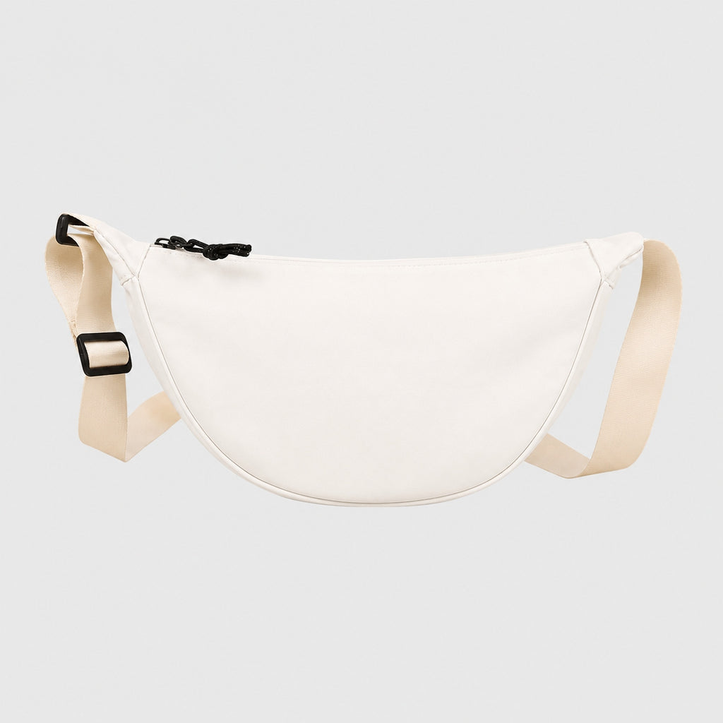Sac à Main Demi-Lune en Tissu
