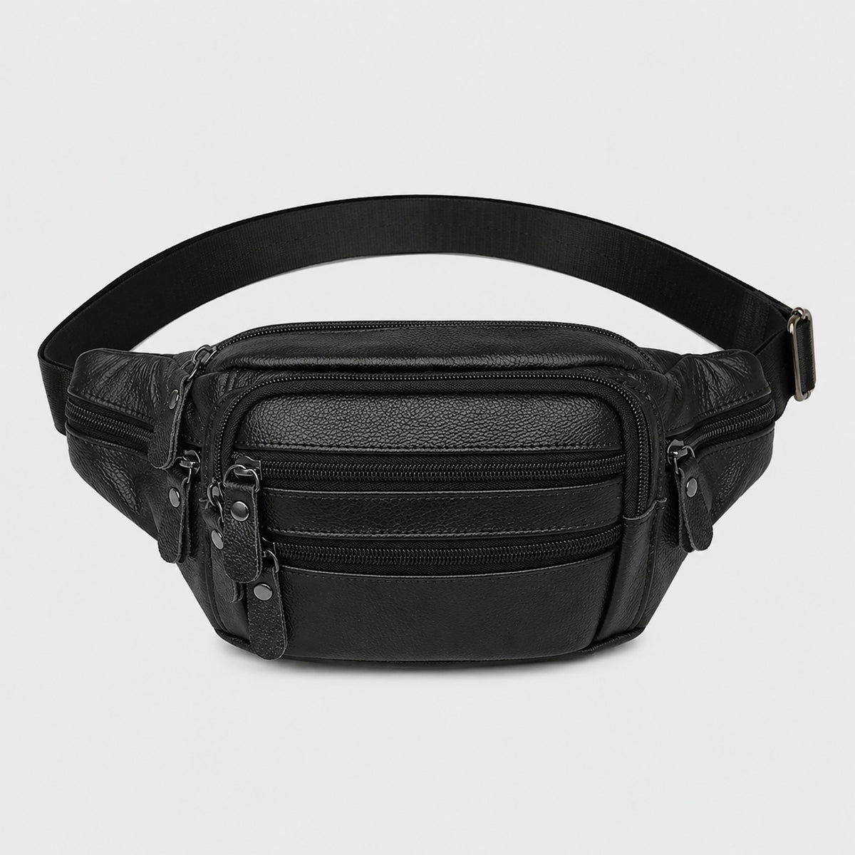 Sacoche Banane en Cuir Homme
