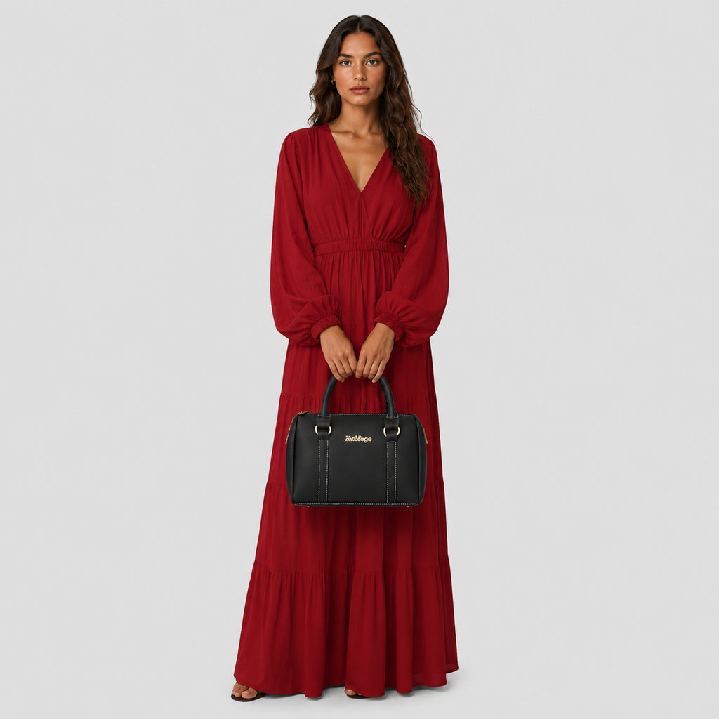 Sac à Main Femme Ensemble 6 pièces