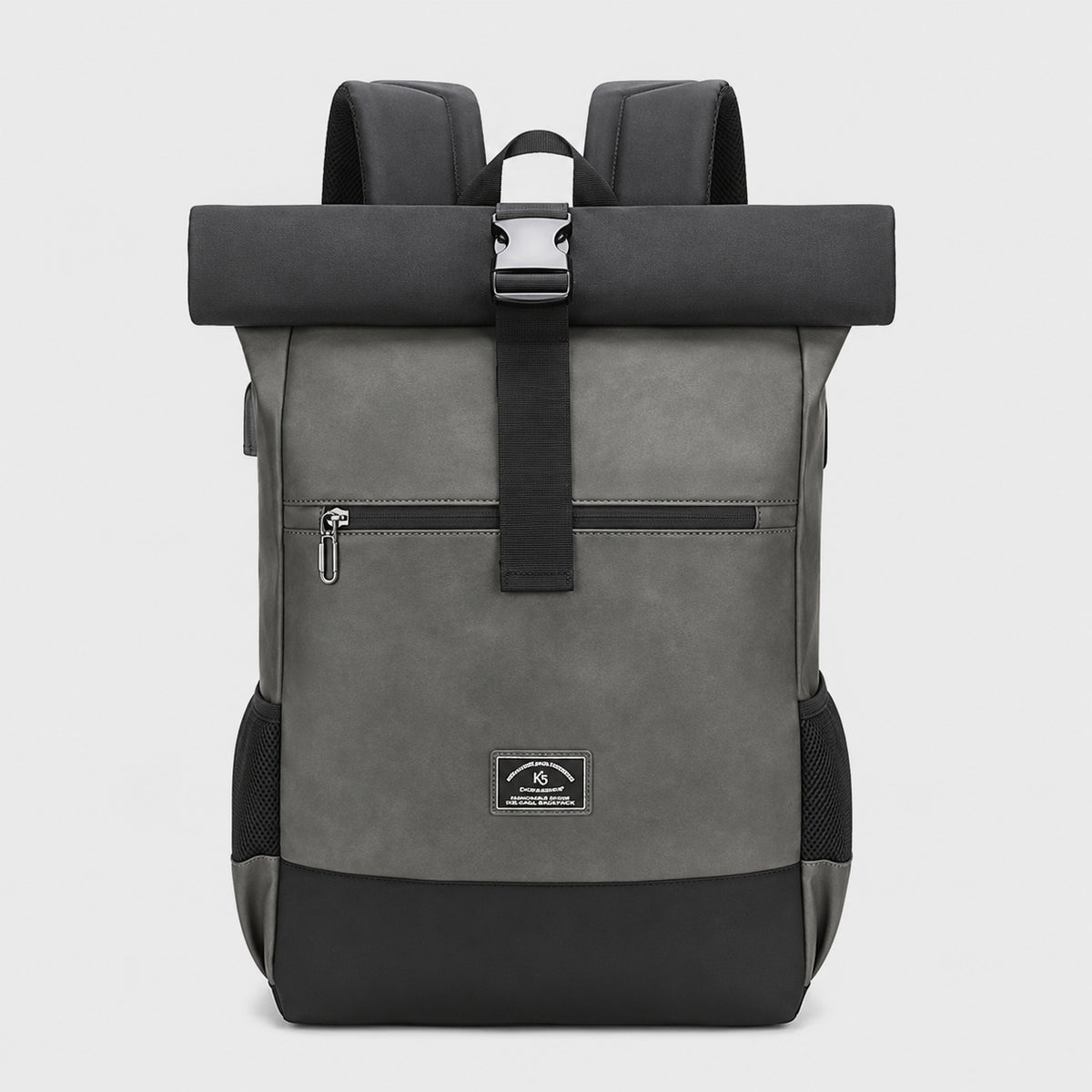Sac à Dos Roll Top imperméable en Cuir