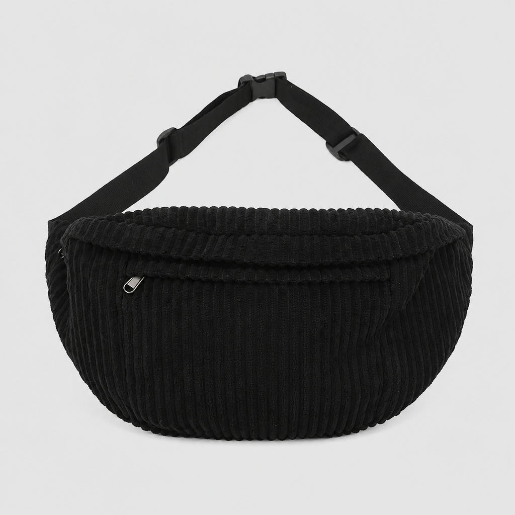 Grand Sac Banane velours côtelé