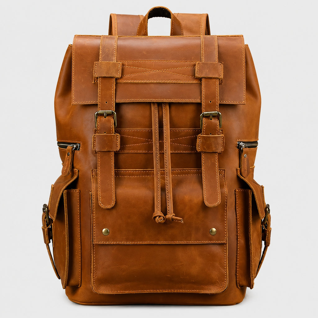Sac à Dos en Cuir Vintage