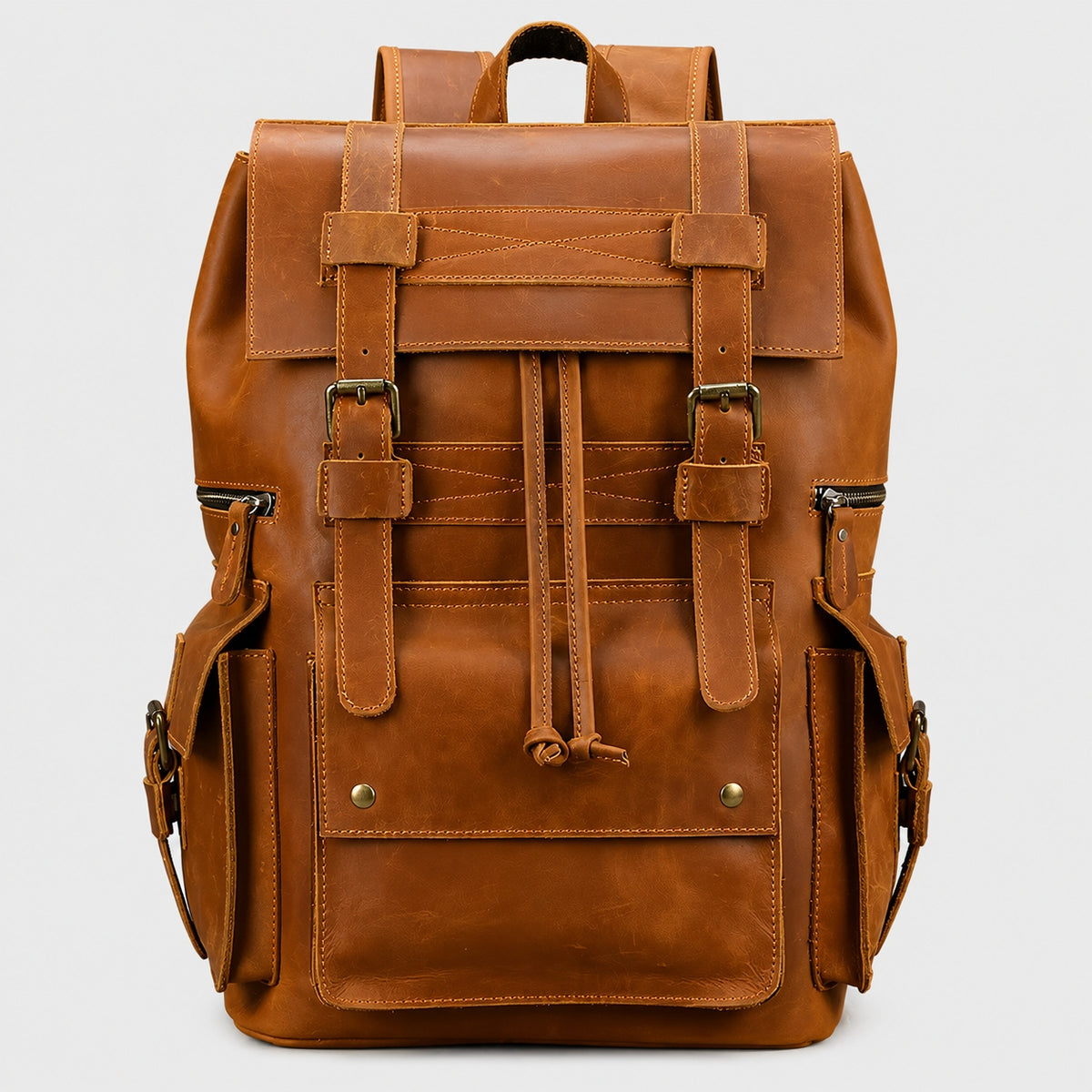 Sac à Dos en Cuir Vintage