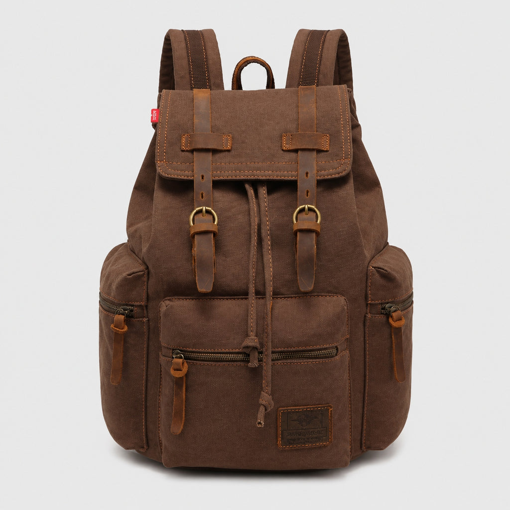 Sac à Dos Vintage Étanche en Toile
