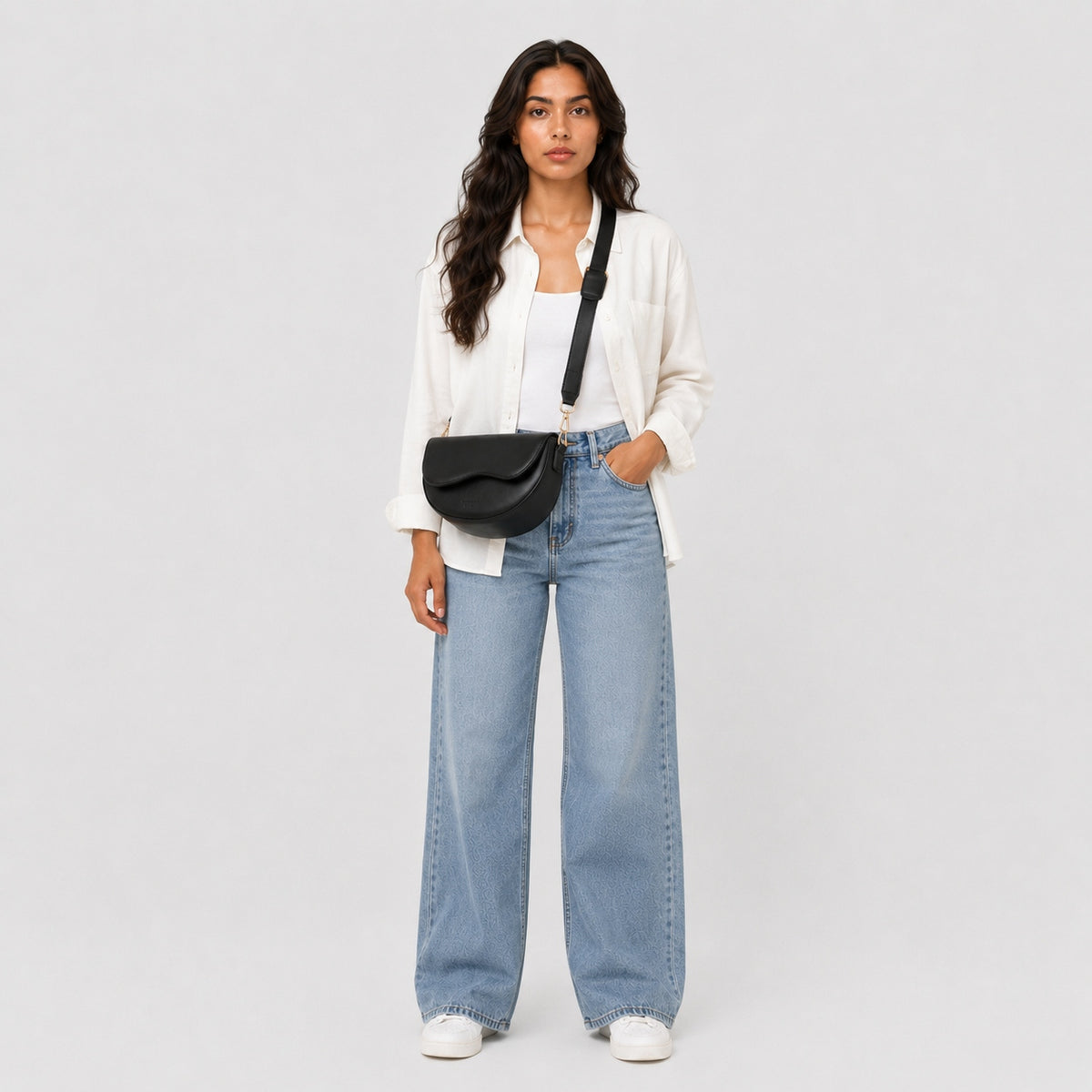 Sac Bandoulière Demi Lune