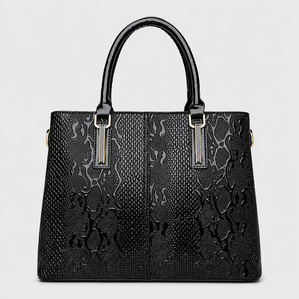 Sac à Main Bandoulière Femme effet Croco