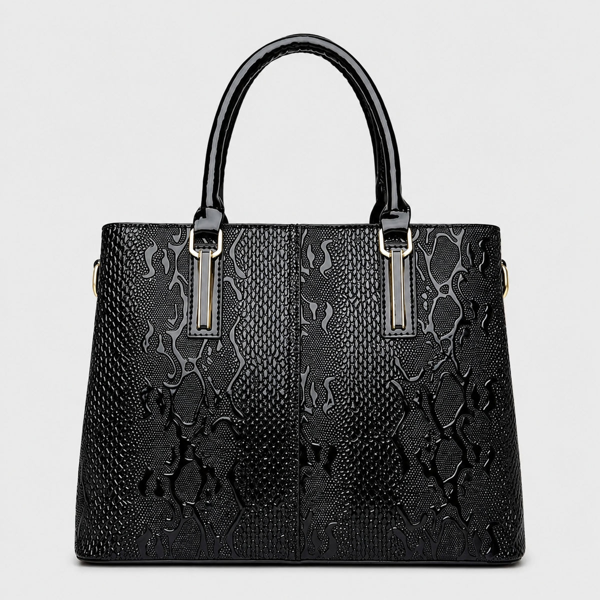 Sac à Main Bandoulière Femme effet Croco