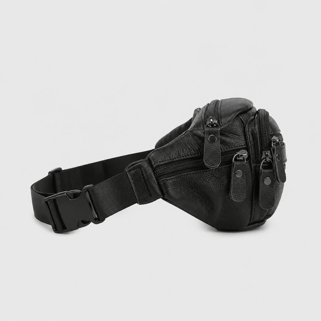 Sacoche Banane en Cuir Homme