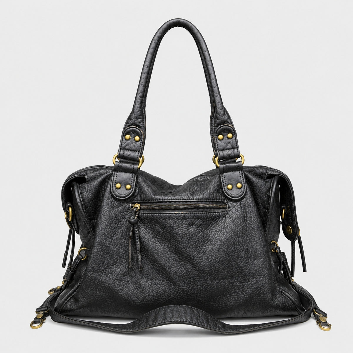 Sac à Main de Cours - Cuir Vintage