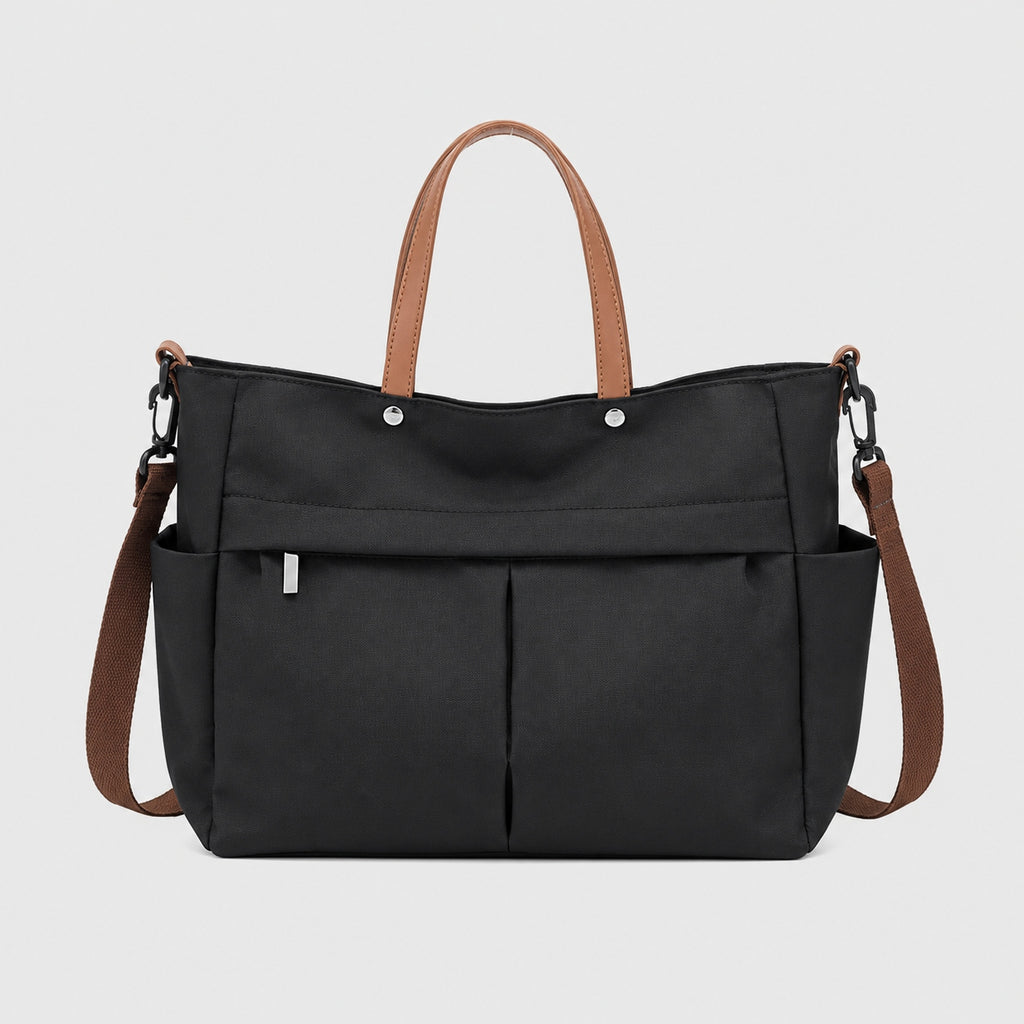 Sac Cabas de Cours Multipoches avec Bandoulière