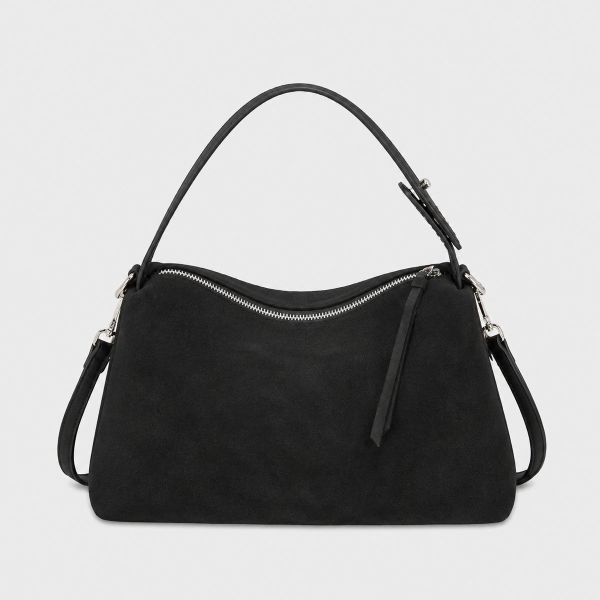 Sac à Main Bandoulière en Daim Véritable