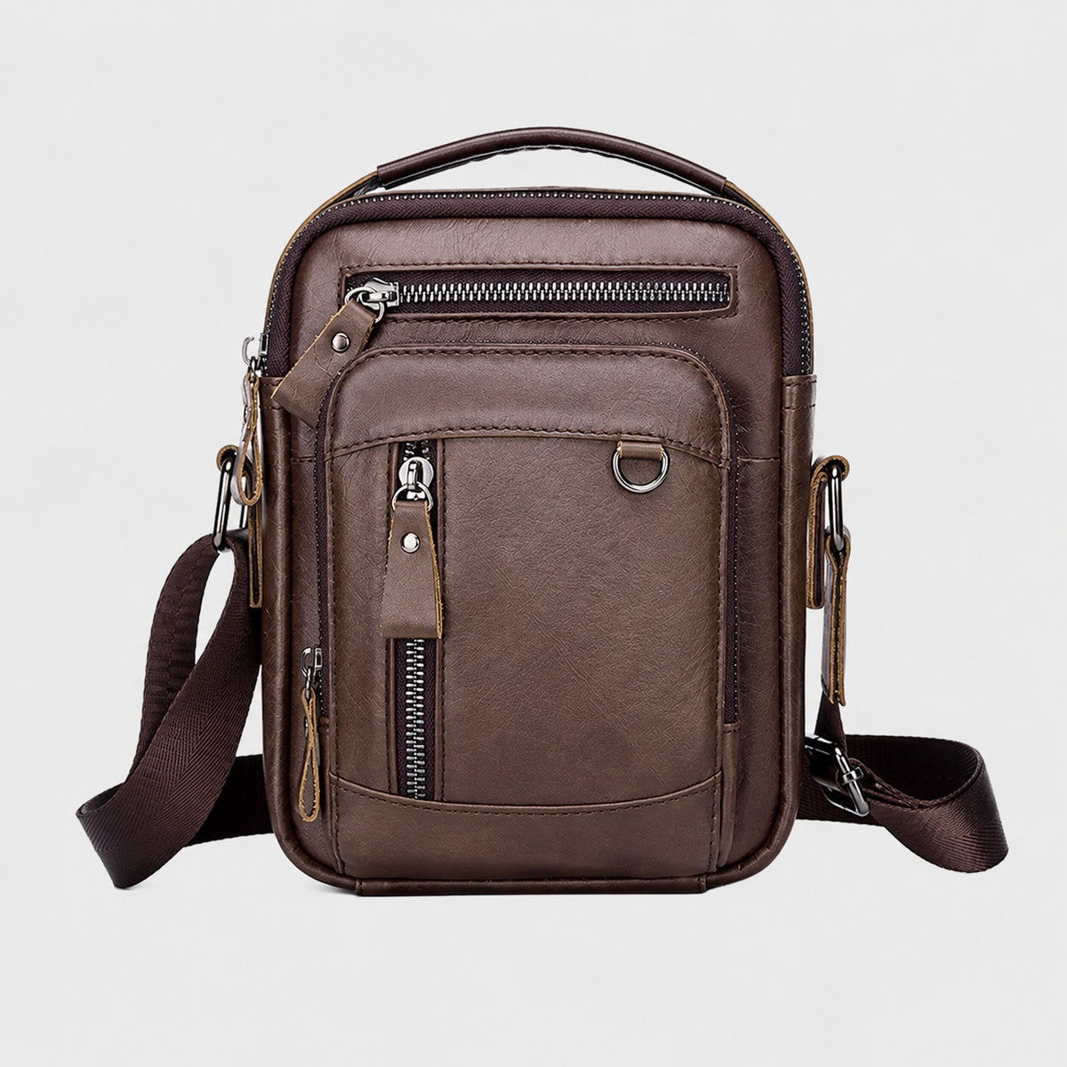 Sacoche Bandoulière Cuir Homme