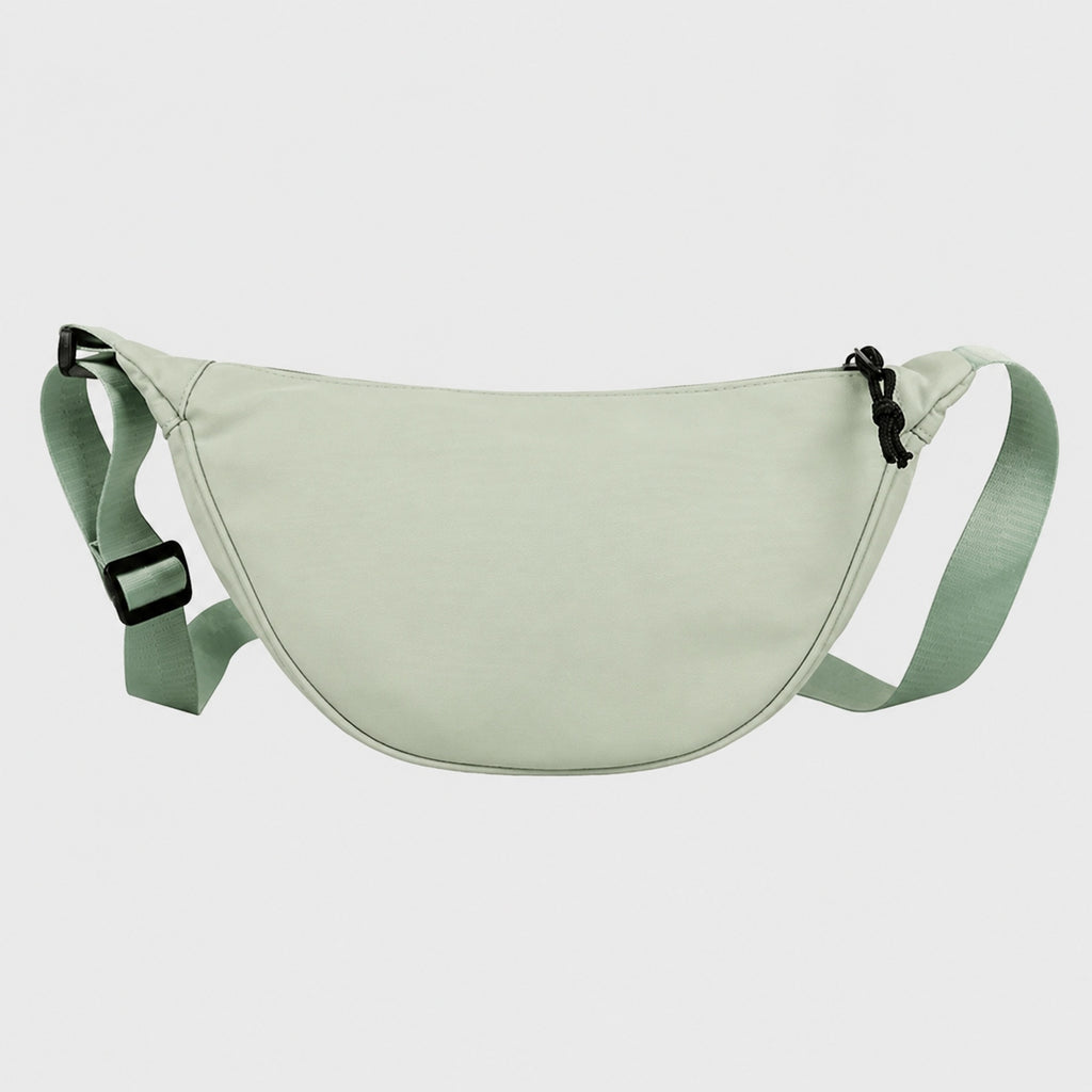 Sac à Main Demi-Lune en Tissu