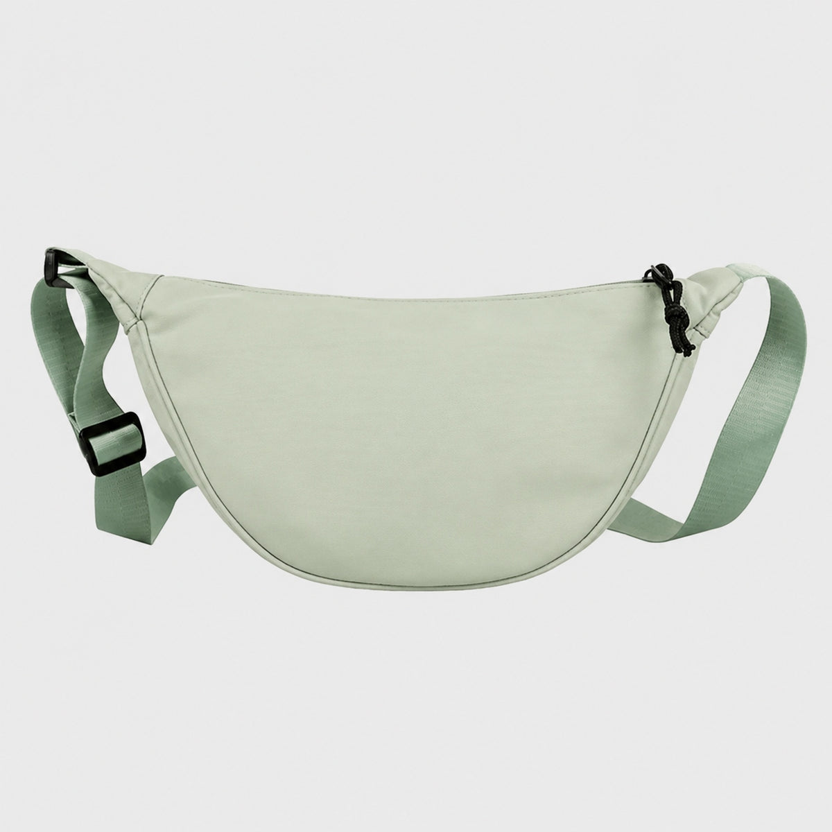 Sac à Main Demi-Lune en Tissu