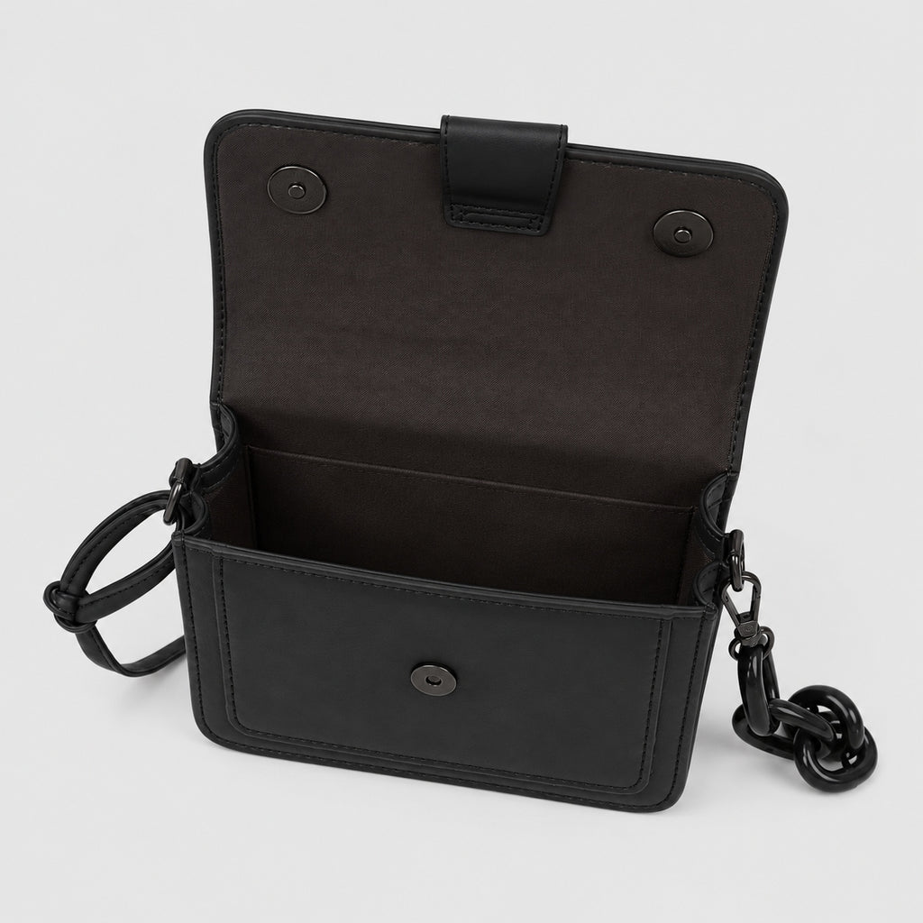 Mini Sac à Main Bandoulière avec Chaîne