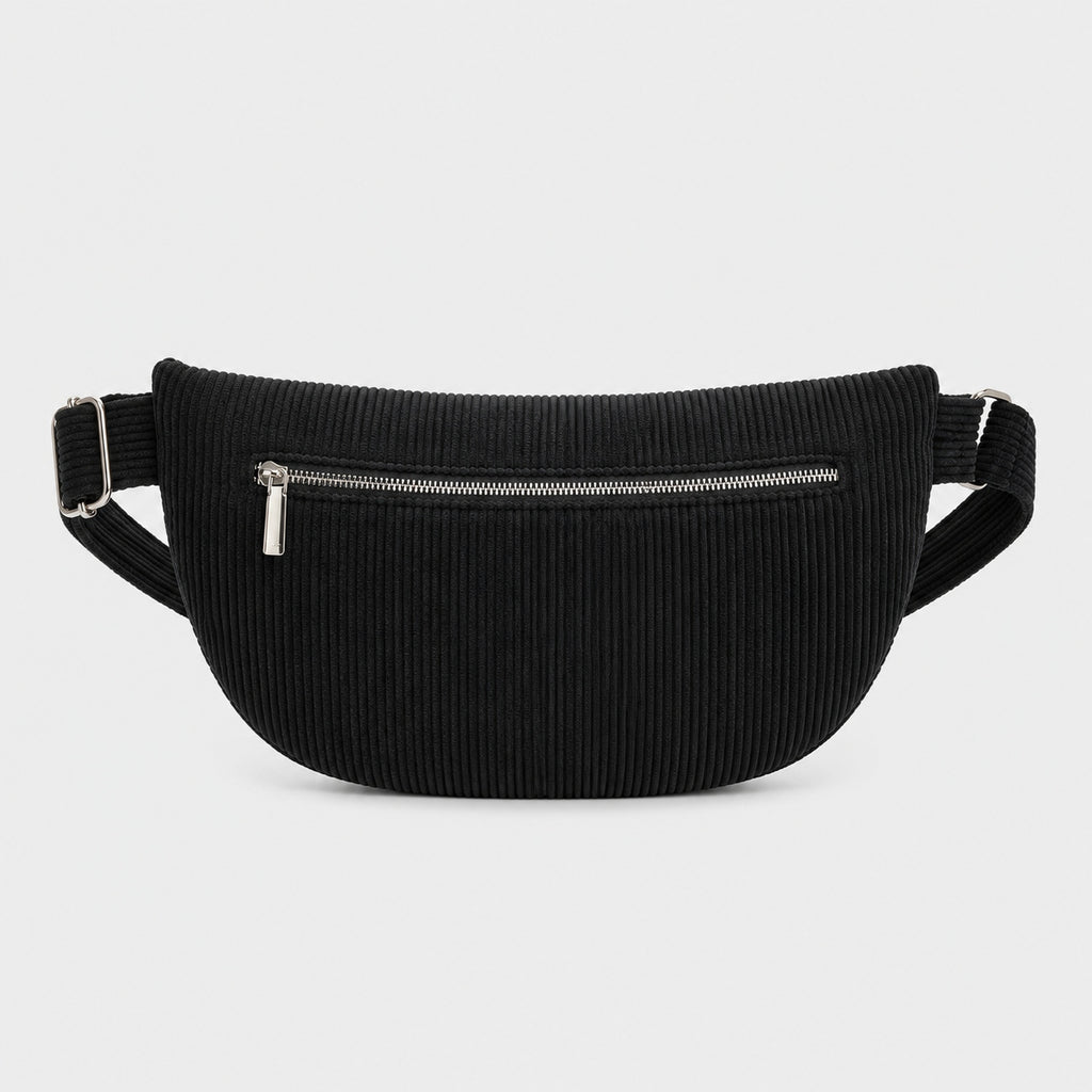 Sac Banane à Bandoulière en velours côtelé