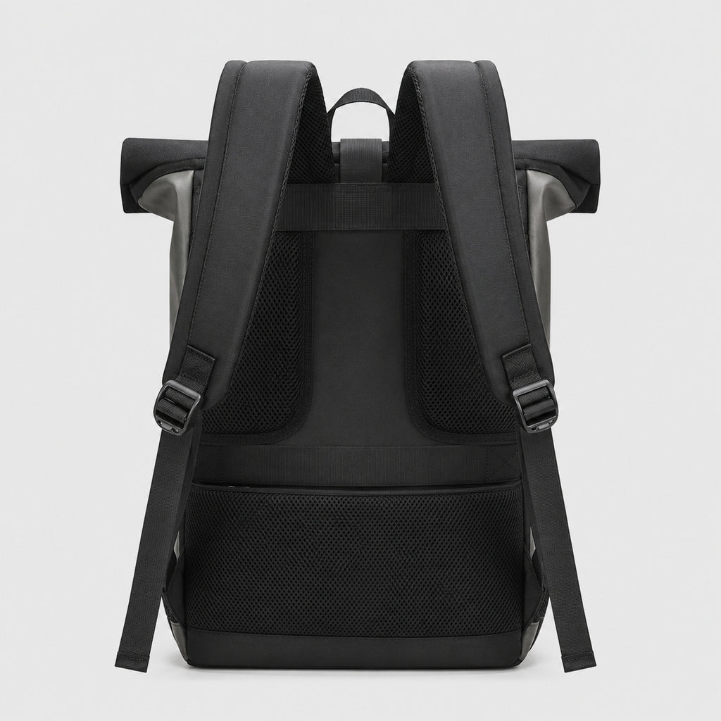 Sac à Dos Roll Top imperméable en Cuir