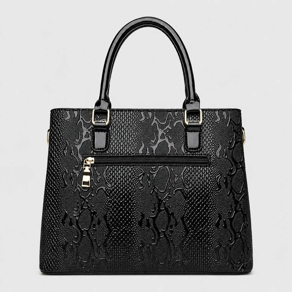 Sac à Main Bandoulière Femme effet Croco