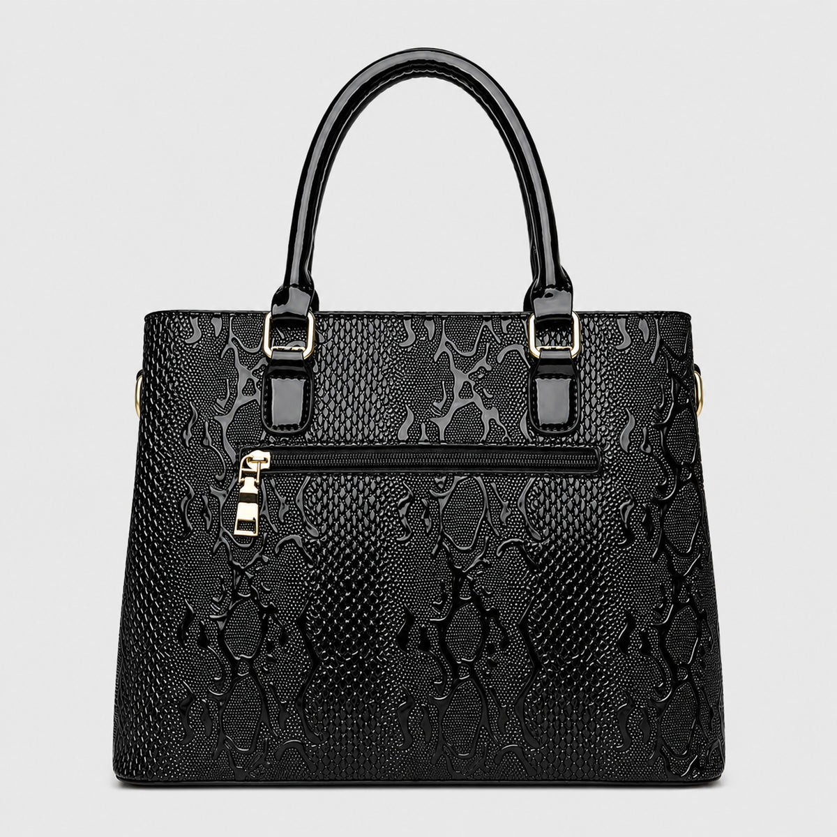 Sac à Main Bandoulière Femme effet Croco