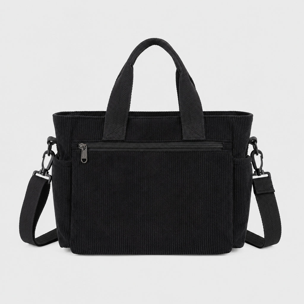 Sac Fourre-Tout en Velours Côtelé