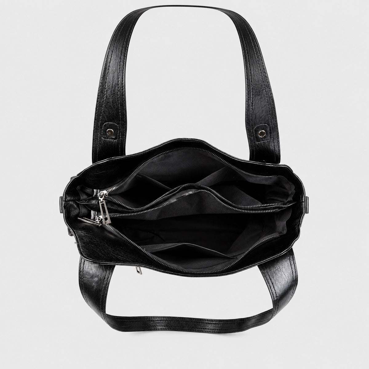 Sac à Main de Cours Spacieux à Zip
