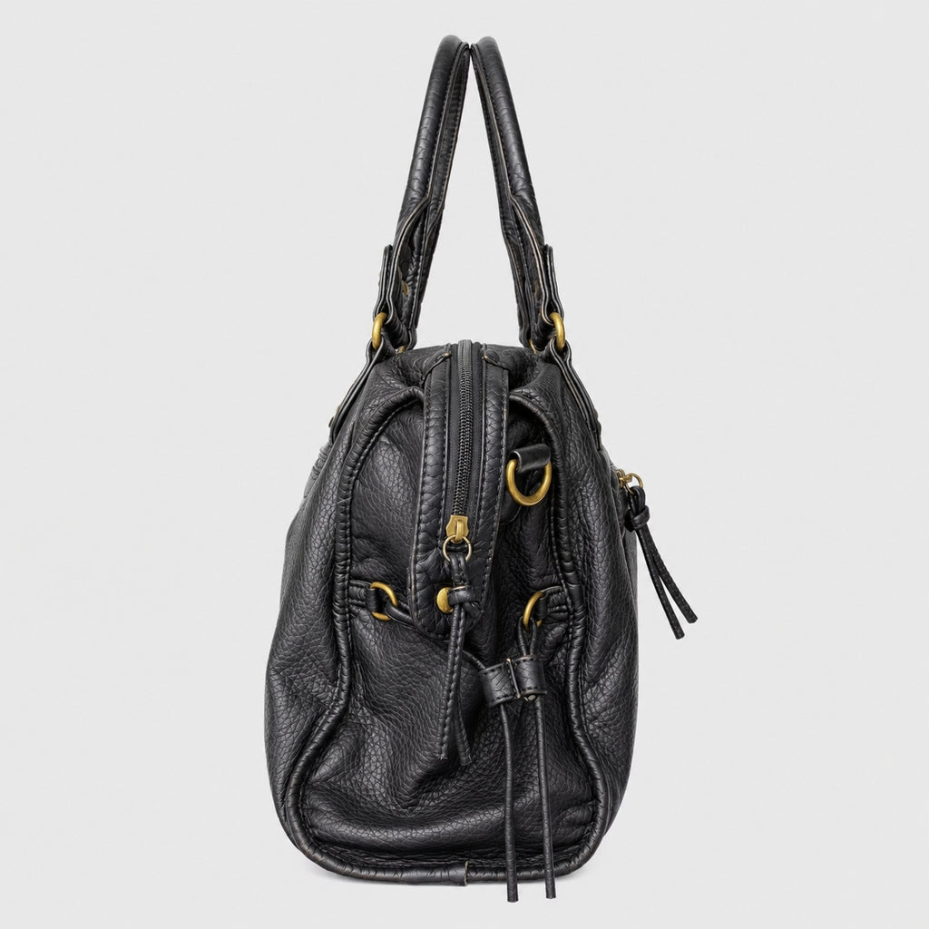 Sac à Main de Cours - Cuir Vintage