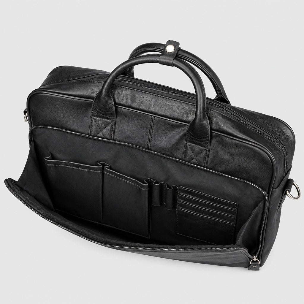 Sacoche Ordinateur en Cuir Homme