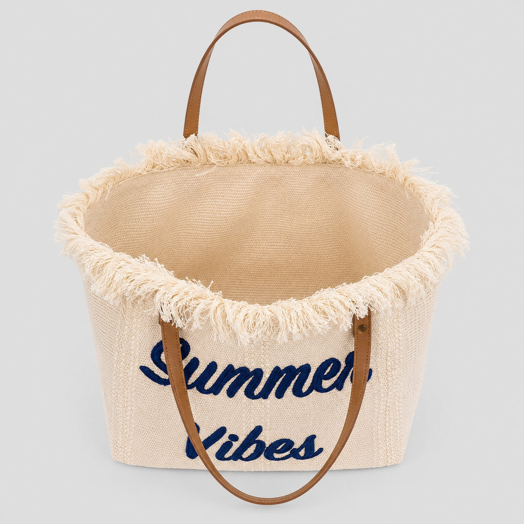 Tote Bag de plage en Toile Femme
