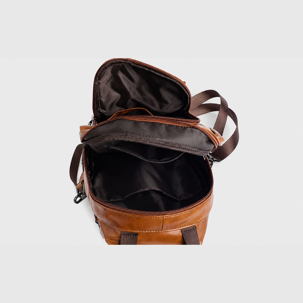 Petit Sac à Dos homme en Cuir
