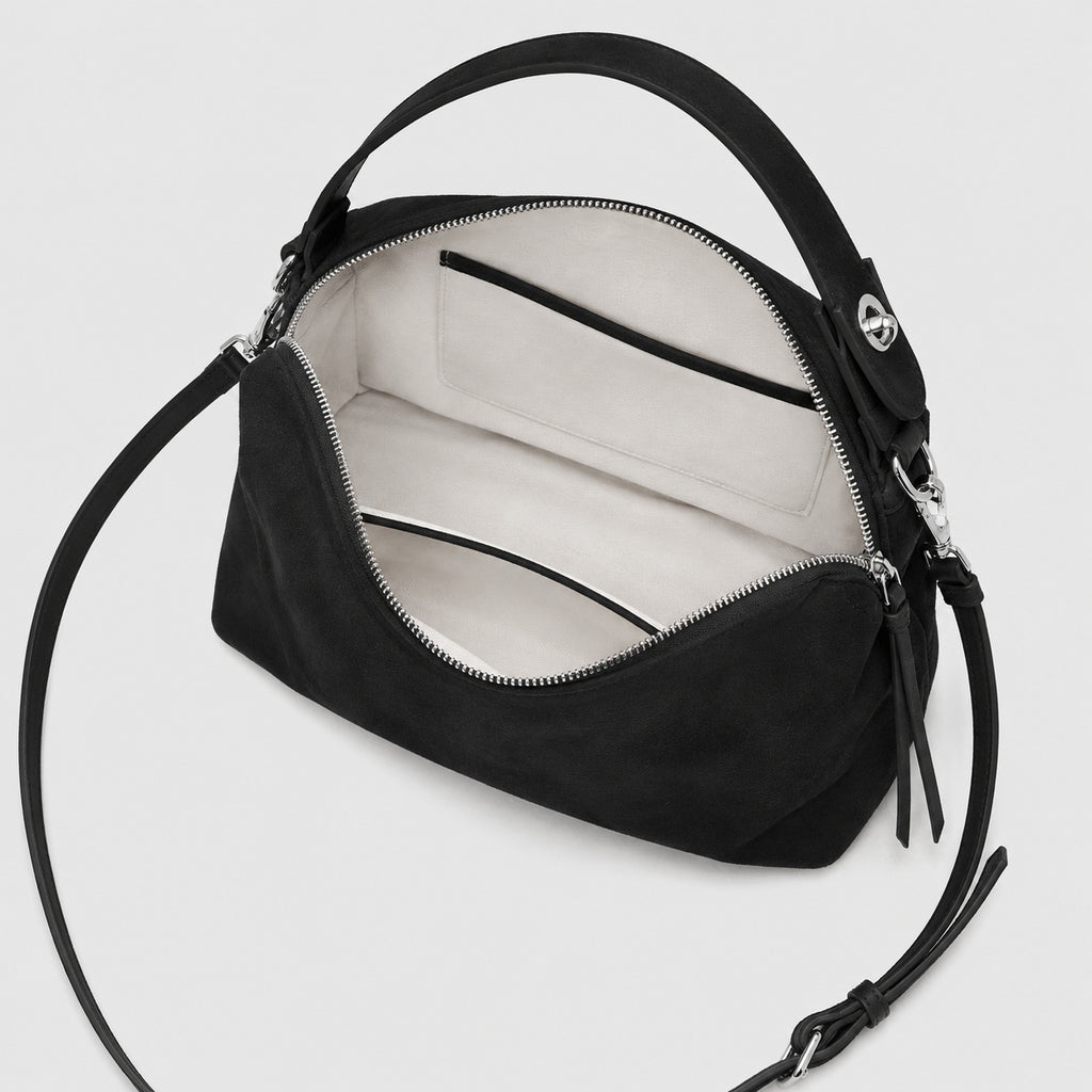Sac à Main Bandoulière en Daim Véritable