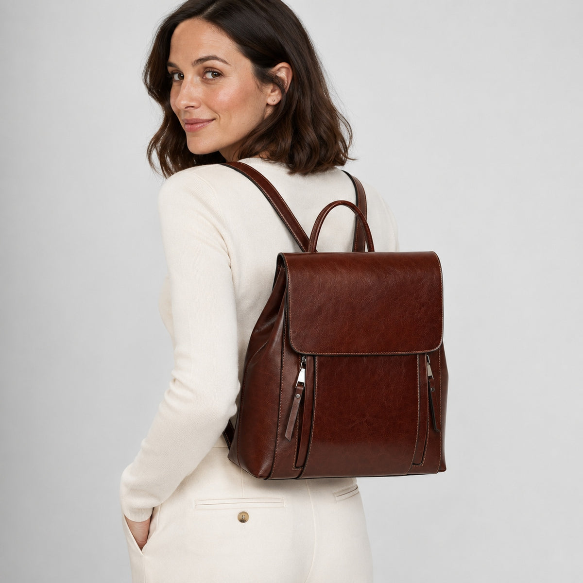 Sac à Dos Cuir Femme
