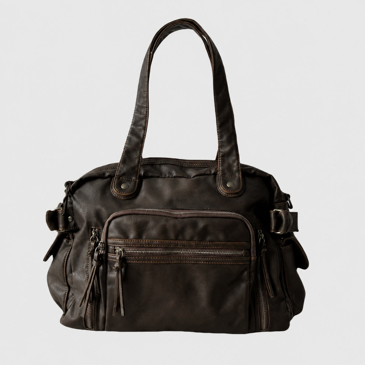 Sac à Main de Cours Vintage multipoches