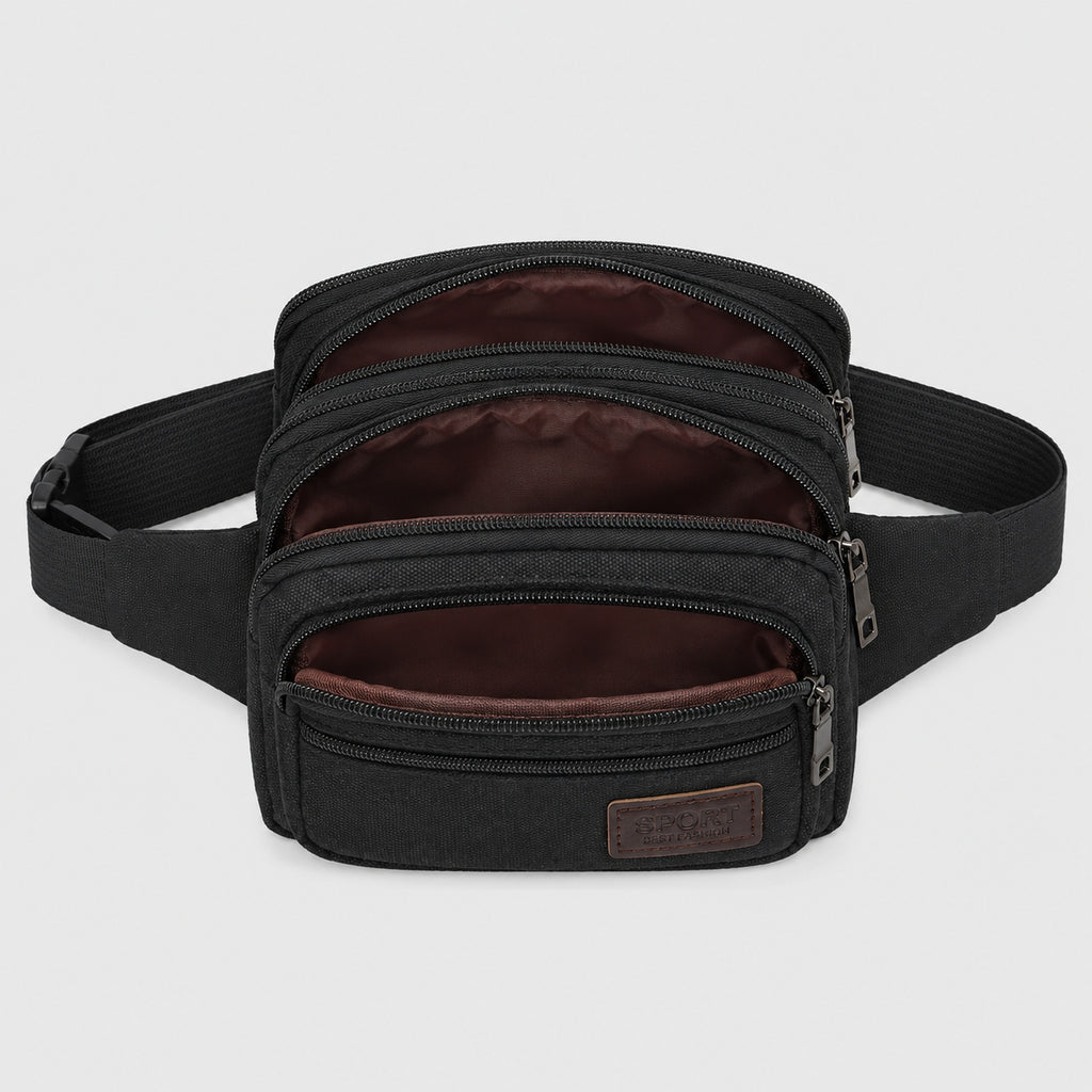 Sac Banane Homme en Toile