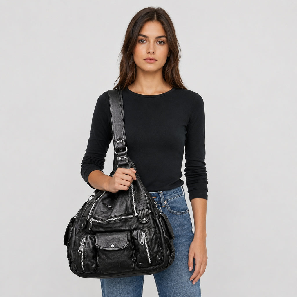 Sac à Main Vintage Souple à Bandoulière