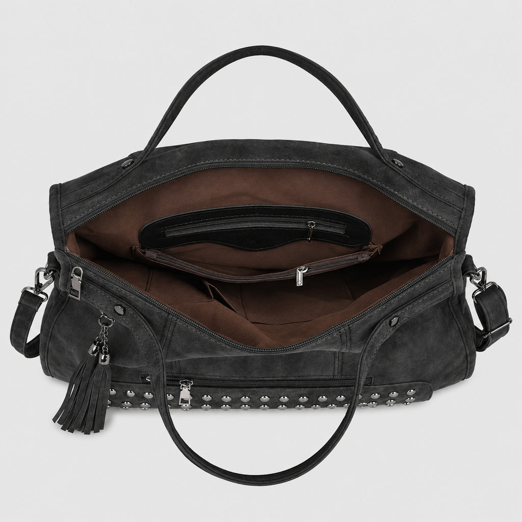 Sac à Main de Cours Rétro à Bandoulière