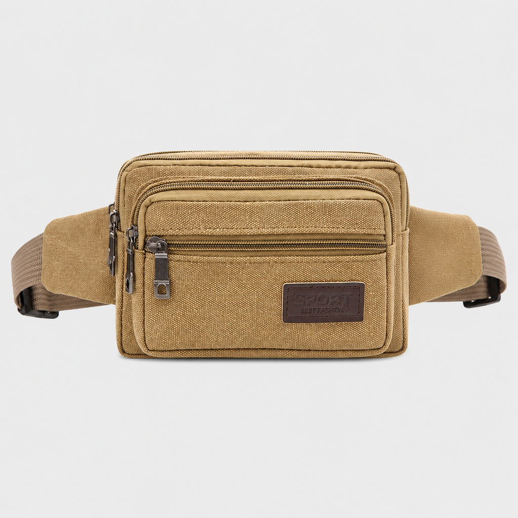 Sac Banane Homme en Toile