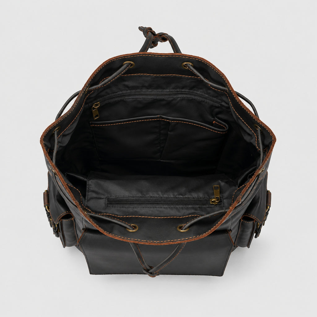 Sac à Dos en Cuir Vintage