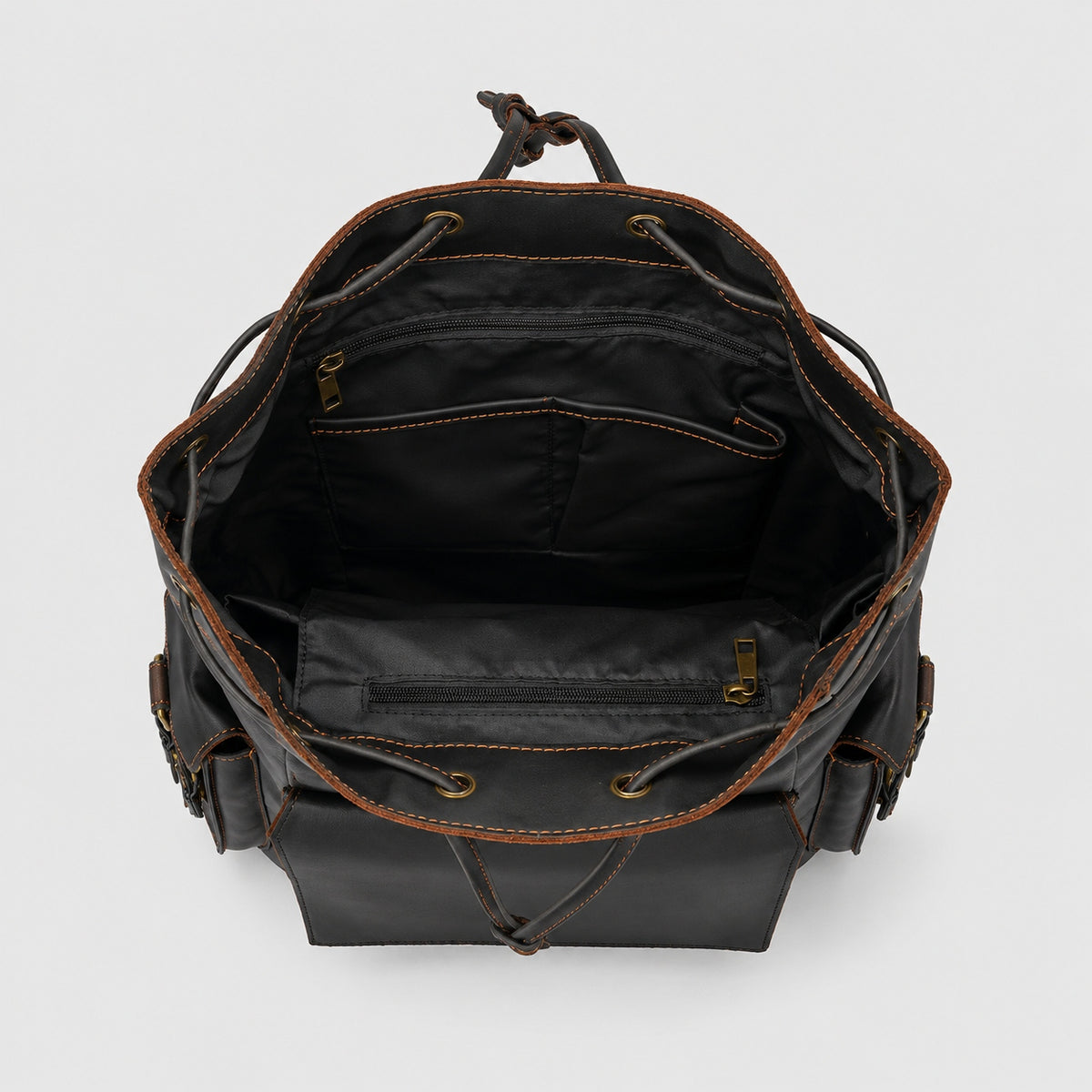 Sac à Dos en Cuir Vintage