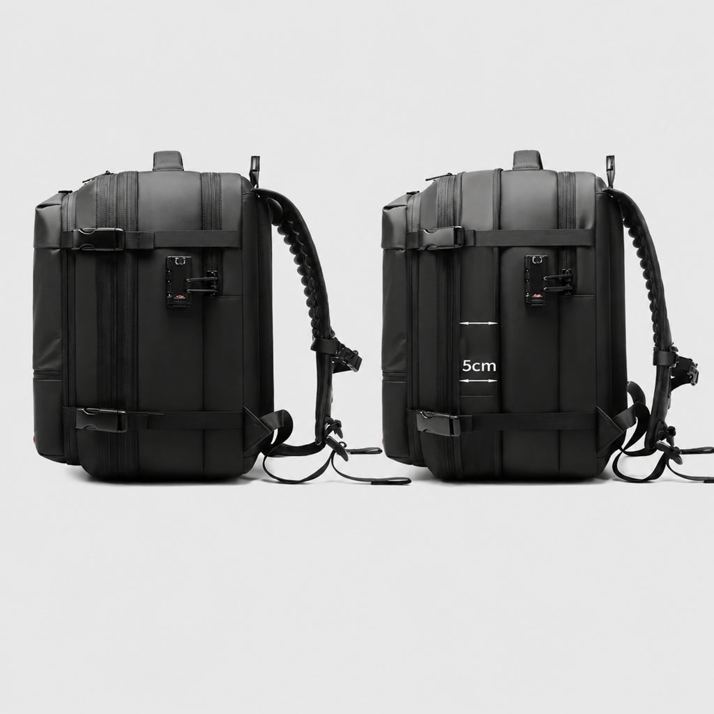 Sac à Dos Voyage 55L Sous Vide avec Compression