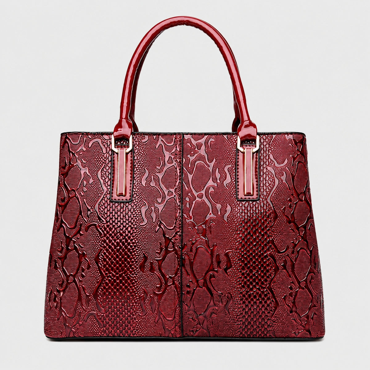 Sac à Main Bandoulière Femme effet Croco