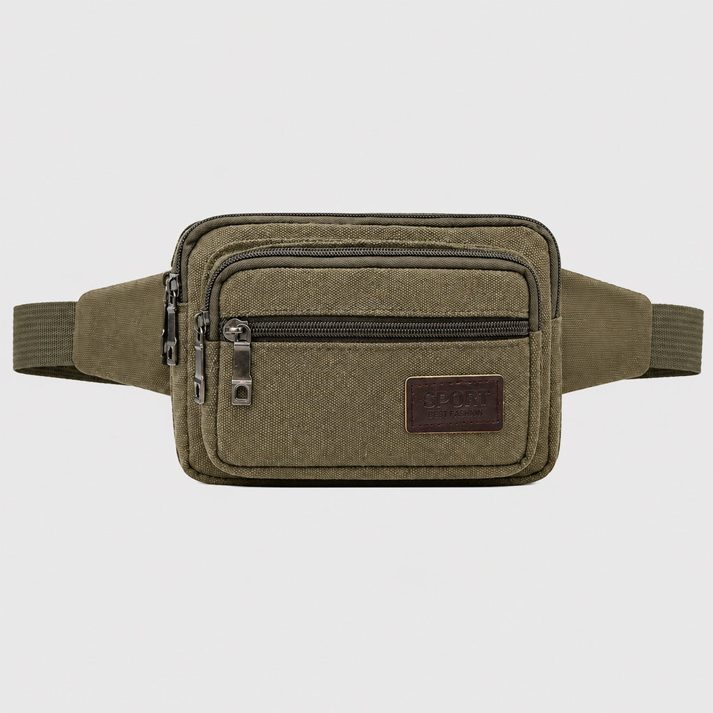 Sac Banane Homme en Toile