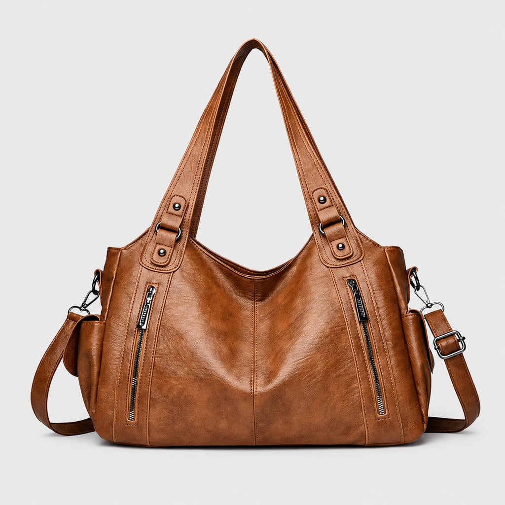 Sac à Main de Cours Spacieux à Zip